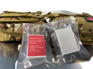 Kits de primeiros socorros individuais militares Ifak