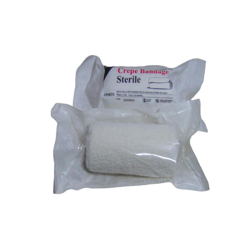 Bandagem elástica de algodão estéril