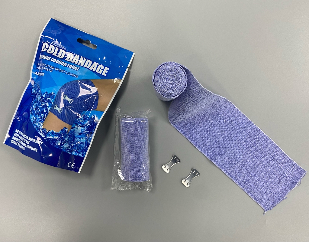 Bandagem Elástica Azul para Bandagem Fria